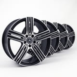 18 Zoll Felgen Satz GLB X247 5-Speichen schwarz glanzgedreht Mercedes-Benz