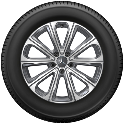 18 Zoll Felgensatz GLC Coupé C254 tremolit-metallic 10-Speichen | A2544014500 7X44-C254