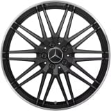 19/20-inch forged wheels AMG GT C190 R190 10-twin-spoke black matte