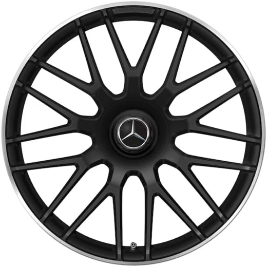 19/20 Zoll Schmiedefelgen AMG GTC C190 R190 Kreuzspeichen schwarz matt | A1904010700/1500 7X71