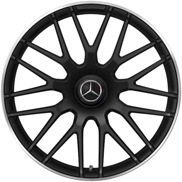 19/20 Zoll Schmiedefelgen AMG GTC C190 R190 Kreuzspeichen schwarz matt