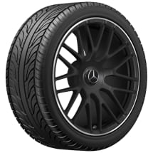 19/20 Zoll Schmiedefelgen AMG GTC C190 R190 Kreuzspeichen schwarz matt | A1904010700/1500 7X71