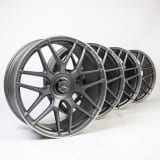 19 inch AMG forged wheels CLA 45 Coupe C118 cross spokes grey Genuine Mercedes-AMG