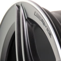 19 inch AMG velgenset CLA 45 118 5-dubbele spaken zwart | A17740123007X71-118