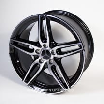 AMG 5-dubbele spaak velgen 19 inch zwart E-Klasse C238/A238  | A21340120/2100-7X23-C