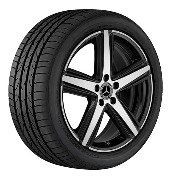 19 inch 5-spoke A-Class W177 genuine Mercedes-Benz rim set  | A17740114007X23-177