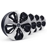 19 inch rim set GLA H247 10-spoke black high-sheen Mercedes-Benz