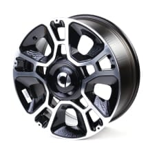 19 inch rims Genuine smart #5 HY11 cross-spokes high-sheen | QAP8893446619-B