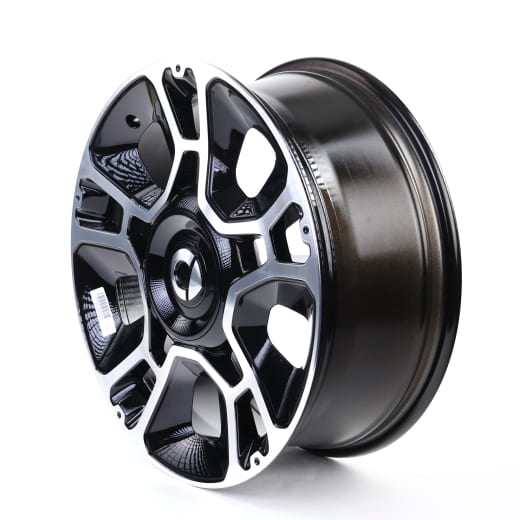 19 inch rims Genuine smart #5 HY11 cross-spokes high-sheen | QAP8893446619-B