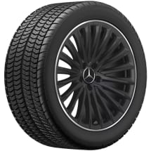 19 inch velgen AMG GT 43 C192 meervoudig-spaaks zwart mat | A2324011900/A1924010300 7X71-C192