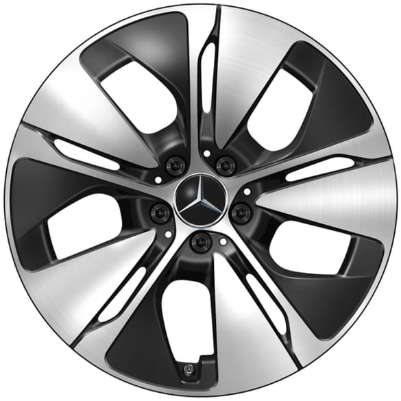 19 inch velgen E-Klasse W214 Limousine zwart 5-spaaks Origineel Mercedes-Benz