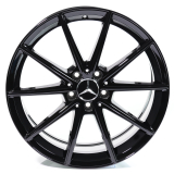 19 inch velgenset EQE V295 zwart 10-spaken Origineel Mercedes-Benz