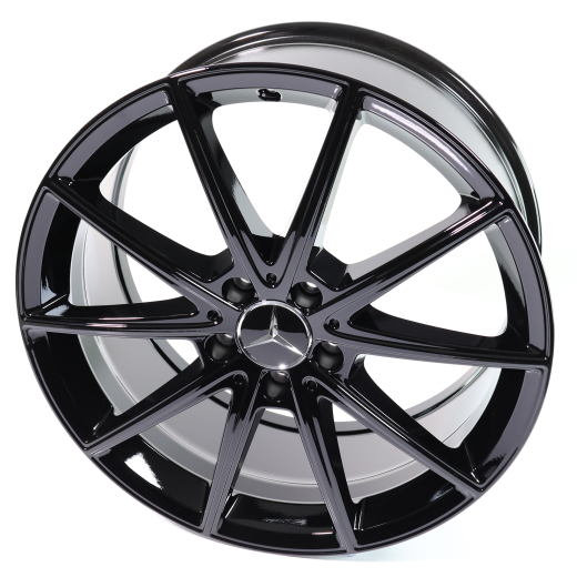 19 inch Mercedes-Benz velgenset zwart glansgedraaid | A2954014000 7X43