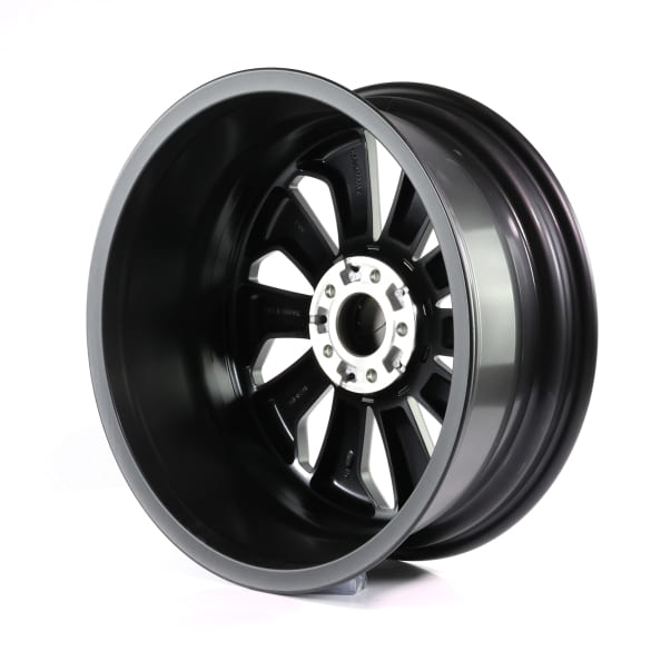 19 inch velgenset GLA H247 Limousine matzwart Origineel  Mer | A2474013100 7X36-H247