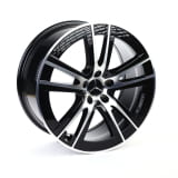 19 inch velgenset GLC Coupé C254 zwart 5-dubbelspaaks Aero Original Mercedes-Benz