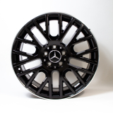 19 inch velgenset GLE V167 Y-spaken zwart glanzend Original Mercedes-Benz
