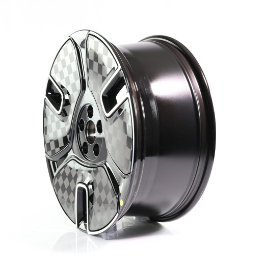 19 Inch velgenset Smart ONE #1 HX-11 zwart met Aero-element  | QAP8891568379/8891684855B03-B