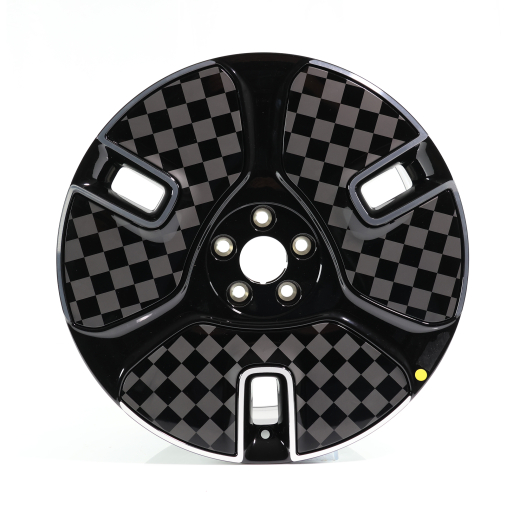 19 Inch velgenset Smart ONE #1 HX-11 zwart met Aero-element  | QAP8891568379/8891684855B03-B