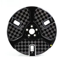 19 Inch velgenset Smart ONE #1 HX-11 zwart met Aero-element  | QAP8891568379/8891684855B03-B