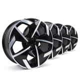 19 inch wheel set smart #1 HX11 bicolor Fondmetal