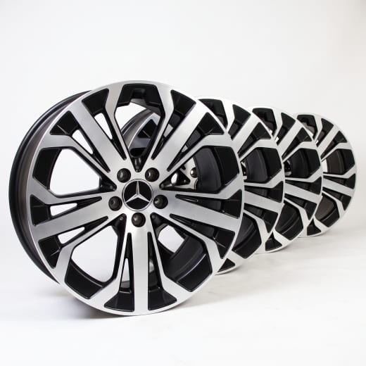 19 inch wheels 5-triple-spokes GLC Coupe C254 black high sheen | A2544015600 7X23-C254