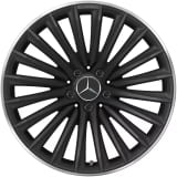19-inch wheels AMG GT 43 C192 multi-spoke black matt