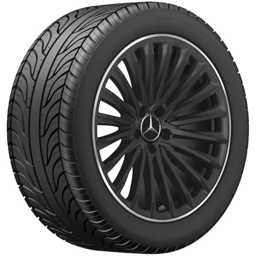 19-inch wheels AMG GT 43 C192 multi-spoke black matt | A2324011900/A1924010300 7X71-C192