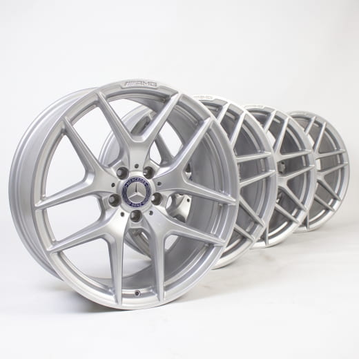 19-inch wheels AMG GT C190 R190 Y-spoke vanadium silver | A1904010300/0400 7X45