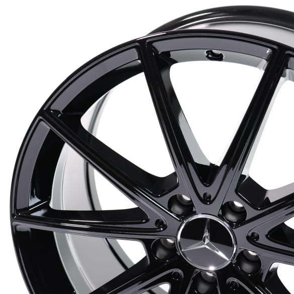 19 inch EQE rims set black high sheen | A2954014000 7X43