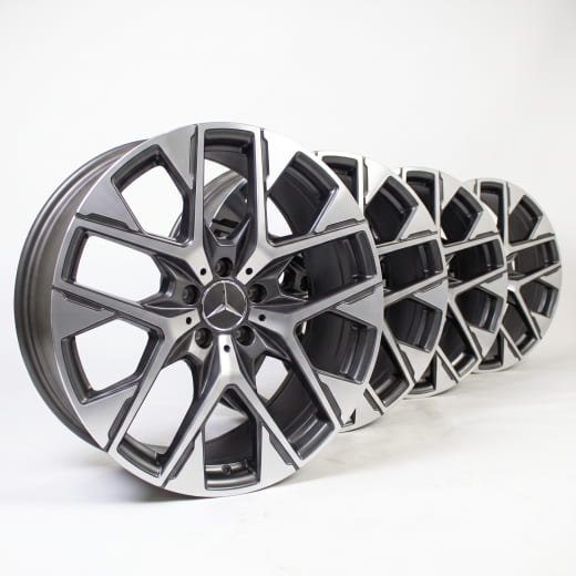 19 inch wheels GLC SUV X254 black Y-spokes Aero | A2544016000/6600 7X23-X254