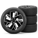 19 inch winter wheels Kia EV6 CV Aero diamond black gloss