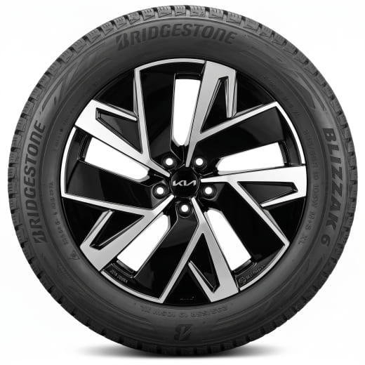 19 inch winterbanden Kia EV6 CV Aero diamantzwart glanzend | WTEV6923555PBAE/BBAE