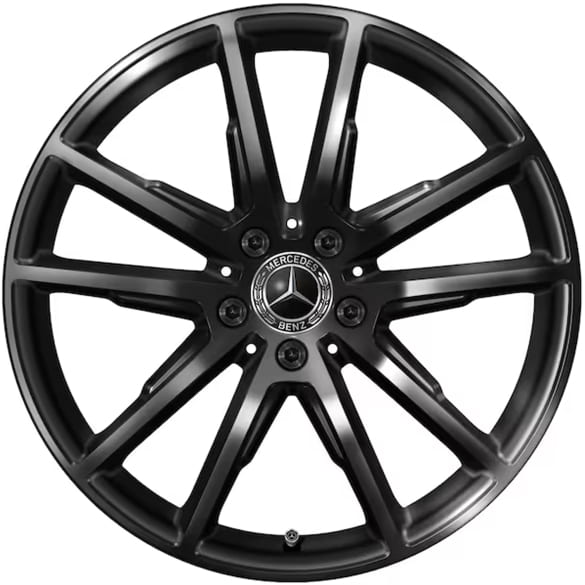 19 inch Zomerbanden EQE SUV X294 zwart Origineel Mercedes-B  | Q440651110610-Set