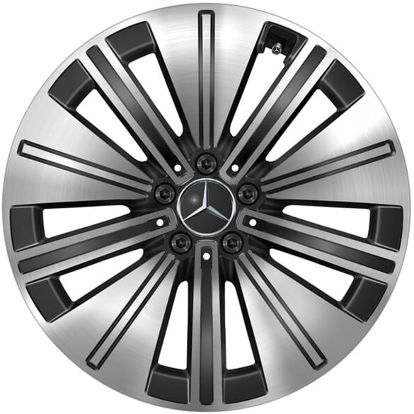 19 inch zomerwielen EQS Limousine V297 zwart origineel — Mer | Q440641110280-Set
