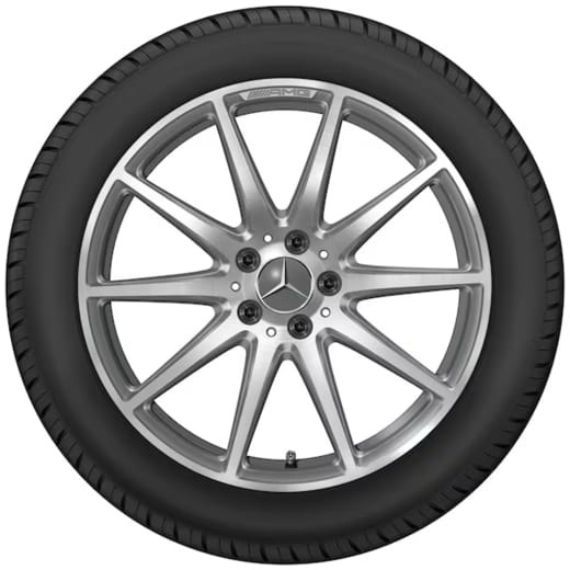 Cerchi da 19 pollici AMG GT 43 C192 a 10 razze grigio titanio | A2324011700/A1924010200 7X21-C192