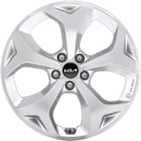Cerchi invernali da 19 pollici Kia EV5 OV1 Bridgestone a 5 razze Iksan argento