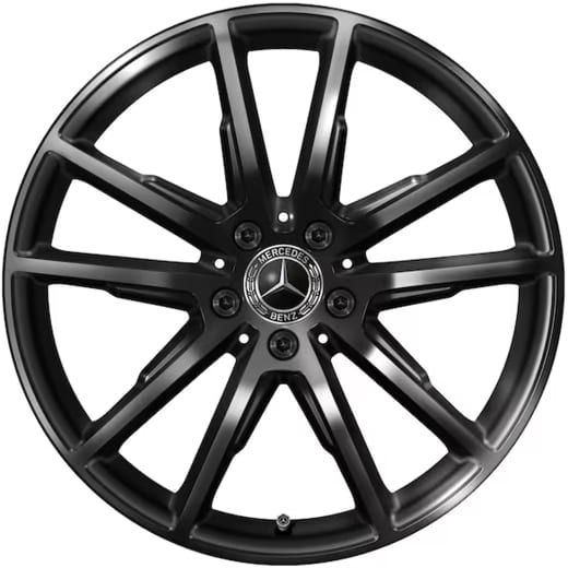 Ruote estive 19 pollici EQE SUV X294 nere Original Mercedes-Benz | Q440651110610-Set