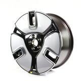 Set cerchi da 19 pollici Smart ONE #1 HX-11 nero con elemento aero grigio Original Smart