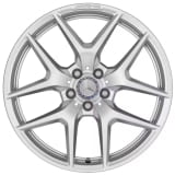 Jantes 19 pouces AMG GT C190 R190 à rayons en Y, gris vanadium