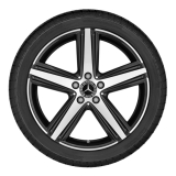 Jeu de jantes 19 pouces CLA C118/X118 jante 5 branches Original Mercedes-Benz