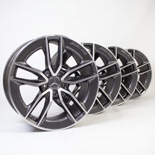Jantes 19 pouces AMG GT X290 à 5 doubles branches gris tantale Original Mercedes-AMG | A29040102/0300-7Y51