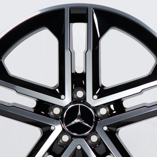 Jeu de jantes d'origine Mercedes-Benz noir 19 pouces Classe A W177/V177 | A17740136007X23-177