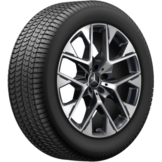 Jeu de jantes 19 pouces GLC Coupé C254 noir à branches en Y Original | A2544015000 7X23-C254
