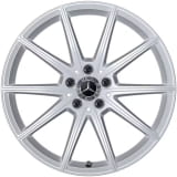 Jeu de jantes 19 pouces GLE Coupé C167 à 10 branches argent origine Mercedes-Benz
