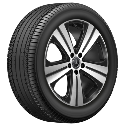 Jeu de jantes 19 pouces GLE V167 5 branches d’origine Mercedes-Benz | A1674012000-7X23