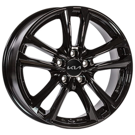 Roues hiver 19 pouces Kia Sorento MQ4 à 5 doubles branches Tarvos noir | WTMQ4923555BKTB/PBTB