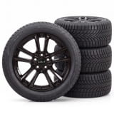 Roues hiver 19 pouces Kia Sorento MQ4 à 5 doubles branches Tarvos noir