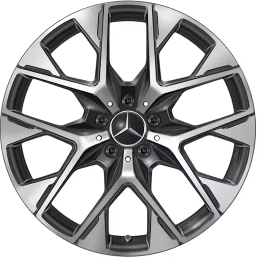 Juego de llantas de 19 pulgadas GLC SUV X254 negro | A2544016000/6600 7X23-X254