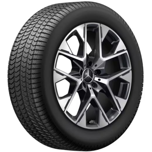 Juego de llantas de 19 pulgadas GLC SUV X254 negro | A2544016000/6600 7X23-X254