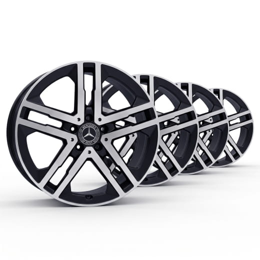 Llantas 19 pulgadas 5 radios dobles GLA H247 originales Mercedes-Benz | A24740139007X23-GLA
